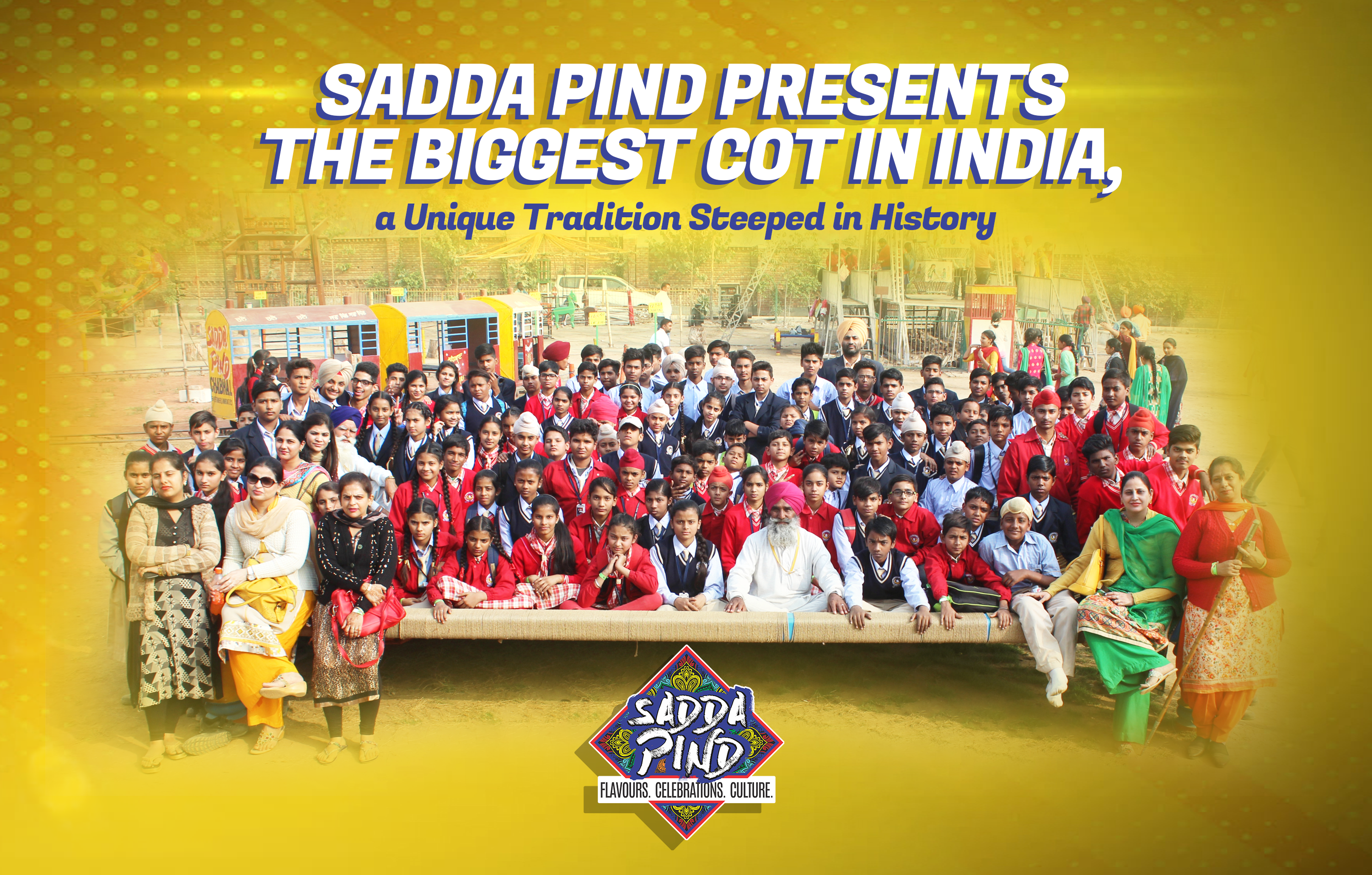 Sadda Pind Presents the Biggest Cot in India, a Unique Tradition Steeped in History